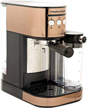 Morphy Richards Kaffeto 1350 W Milk Frother and Coffee Maker