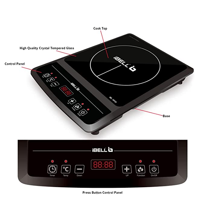 iBELL Hold The World Digitally 2000 W Induction Cooktop