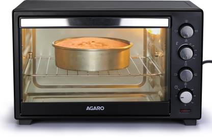 AGARO Marvel 48 Liters Oven Toaster Griller, Black