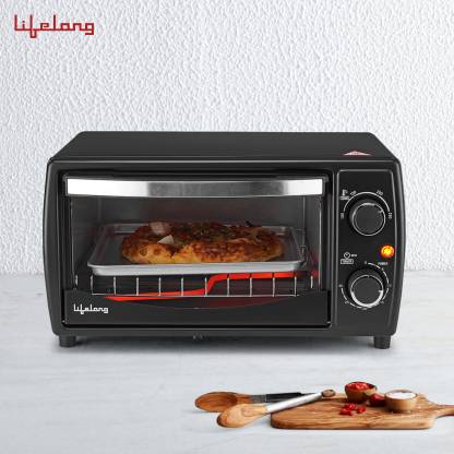 Lifelong LLOT10 Oven Toaster & Griller, 10 Litres, Black