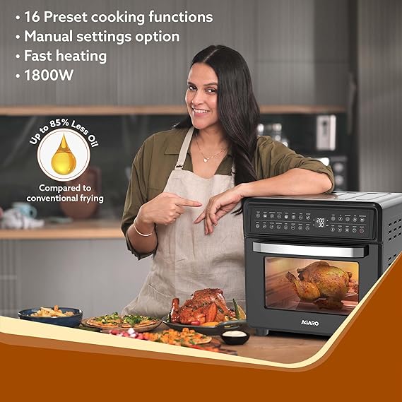 Agaro Regal Plus 1800 Watt Air Fryer
