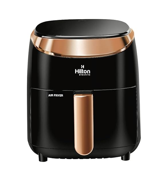 Hilton 1200 Watt Electric Digital Air Fryer with Touch Panel