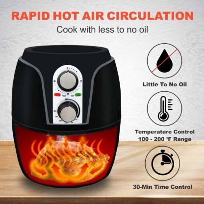 Inalsa 1200 Watt Crispy Air Fryer