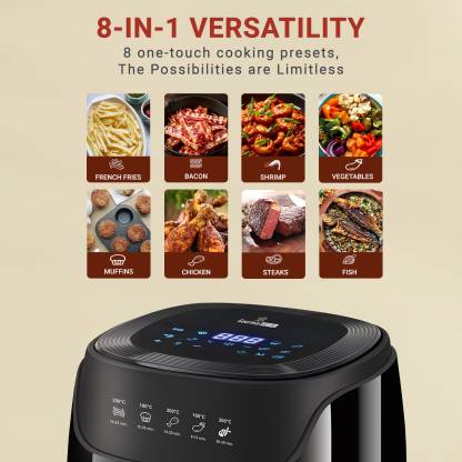 Inalsa 1400 Watt Gournmia Digital Air Fryer