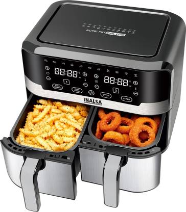 Inalsa 2100 Watt Nutri Fry Dual Zone Air Fryer