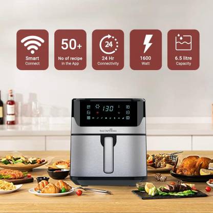 Inalsa Sous Chef Konnect 1600 Watt Air Fryer with Smart Digital Wi-fi Connect