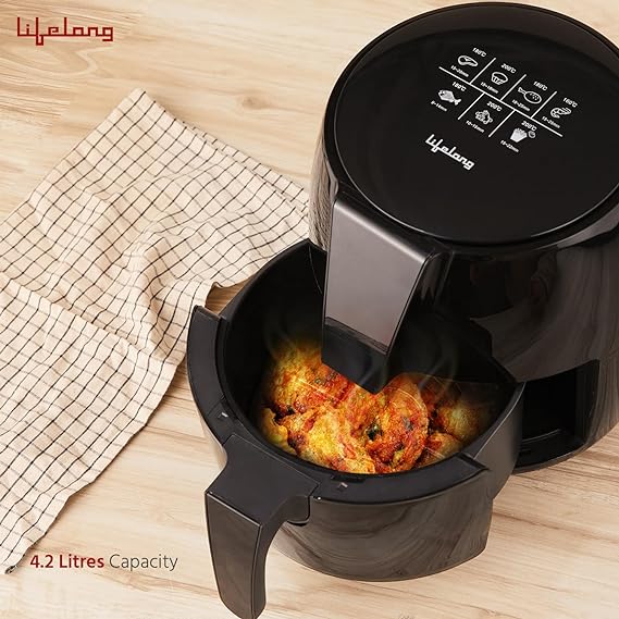 Lifelong 1350 Watt Digital Air Fryer with Touch