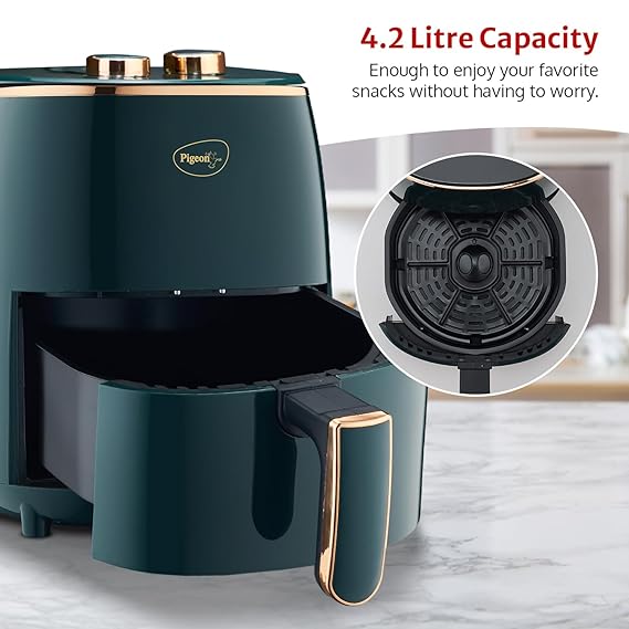 Pigeon Healthifry 1200 Watt Manual Air Fryer