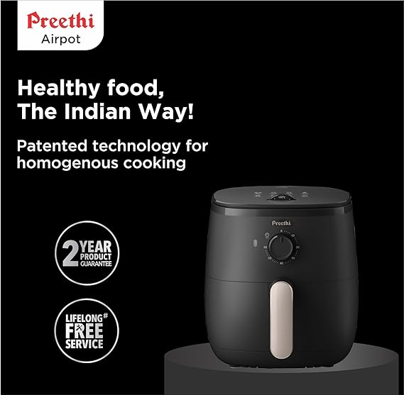 Preethi AIRPOT 1500 Watt Air Fryer