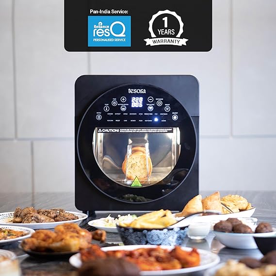 Tesora 1700 Watt Digital Air Fryer with Otg Oven