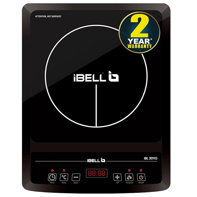iBELL IBL30YO 2000W Induction Cooktop