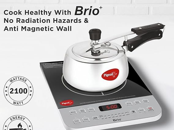 Pigeon by Stovekraft Brio Plus 2100W Induction Cooktop