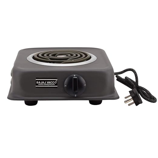 Bajaj Vacco 2000W Manual Induction Cooktop Aluminium With 1 Burner