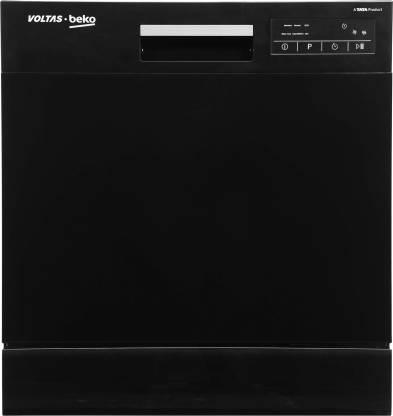 Voltas Beko DT8B Free Standing 8 Place Settings Dishwasher with Inbuilt Heater