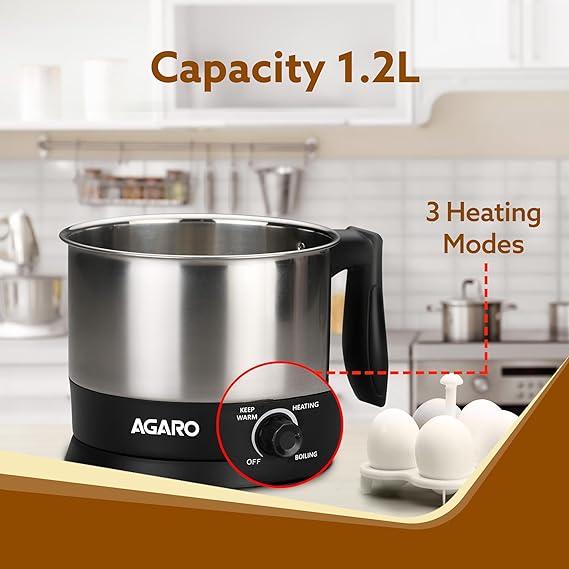 Agaro Esteem 12 L 600W Kettle