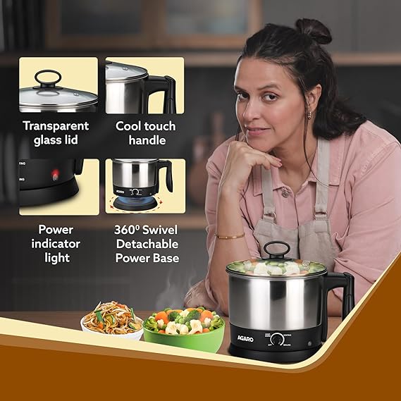 Agaro Esteem 12 L 600W Kettle
