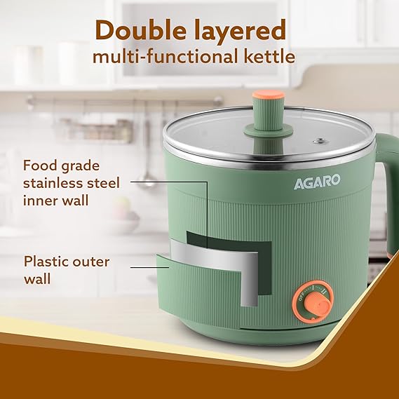 Agaro Regency 12 L Kettle With Steamer
