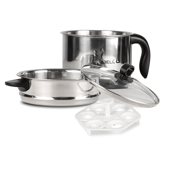 iBELL Mpk120L 12 L Multi Purpose Kettle & Cooker with 2 Pots