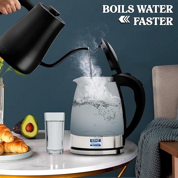 KENT Elegant 18 L Electric Glass Kettle