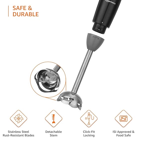 Amazon Basics 300W Hand Blender