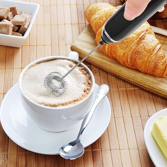 Zuvexa USB Rechargeable Electric Mixer Frother