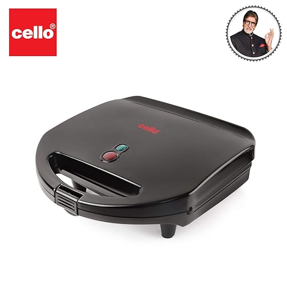 Cello Super Club 750W Toast-N-Grill Plus Sandwich Maker