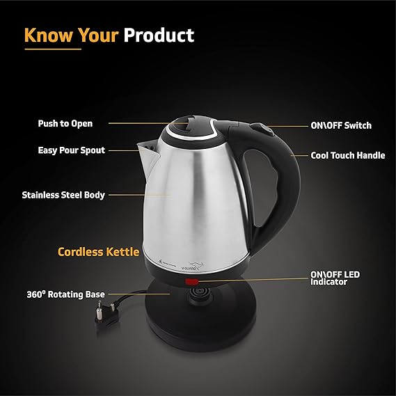 V-Guard VKS15 15L 1500W Electric Kettle