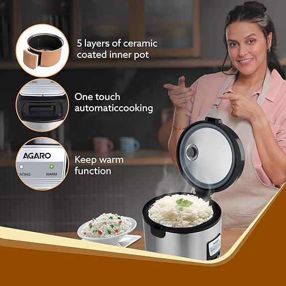 Agaro Regency 5L Electric Rice Cooker