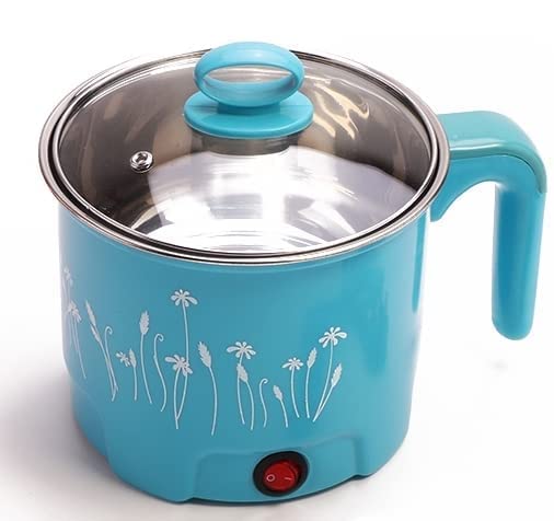 Theodore Electric 1.8L Mini Cooker Kettle with Glass Lid Base