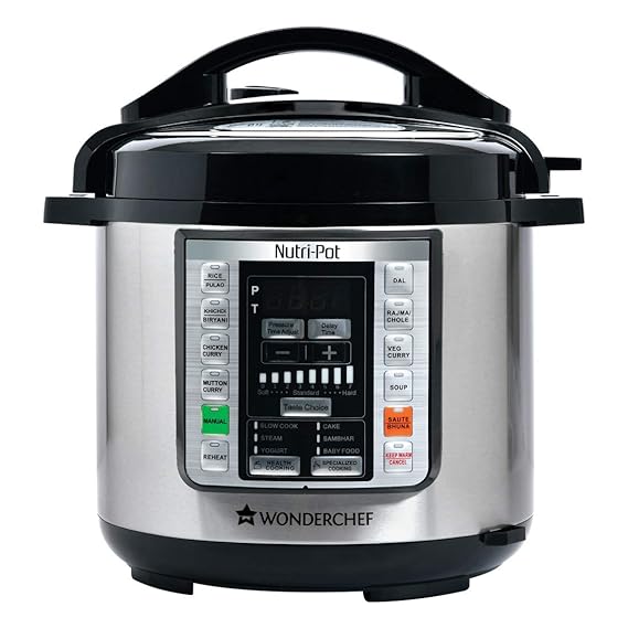 Wonderchef Nutri-Pot 6L Electric Pressure Cooker