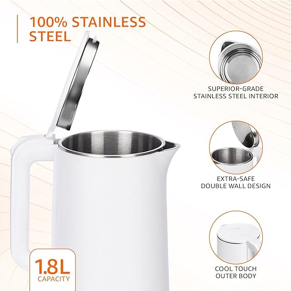 Amazon basics 1.8 L Cool Touch Electric Kettle