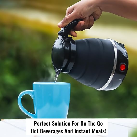 InstaCuppa 600ml 600W Foldable Silicone Electric Kettle