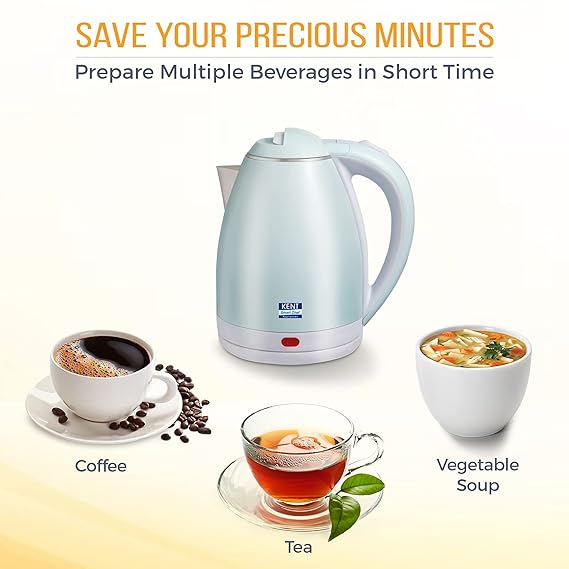 Kent Amaze 1.8L 1500W Cool Touch Electric Kettle