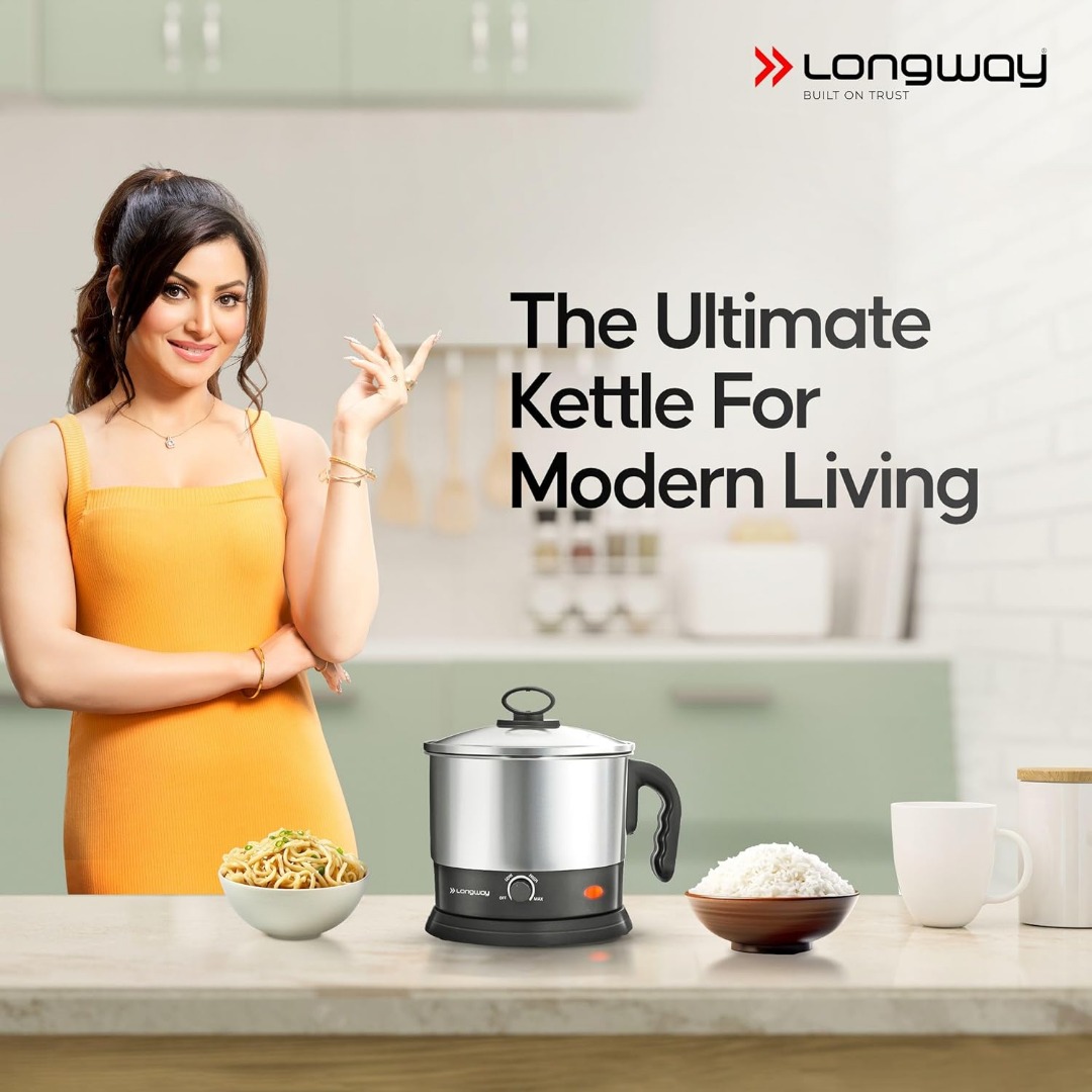 Longway Handy 1.5L 600W Multi Cooker Electric Kettle