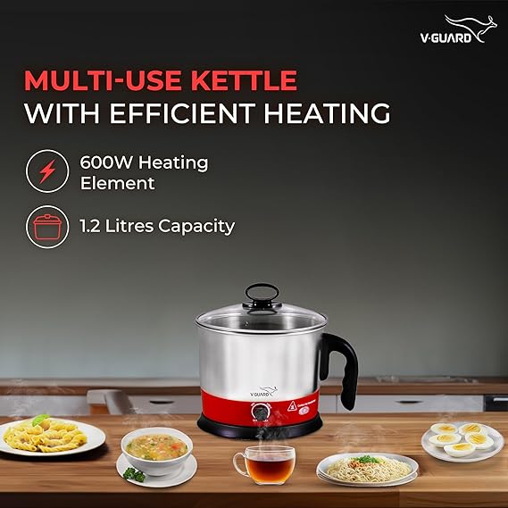 V-Guard VKM12 1.2L MultiCooker Electric kettle Cooker