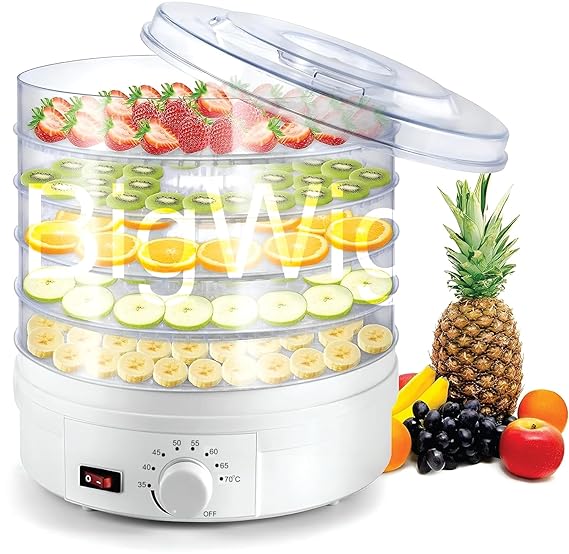 BigWig Food Dehydrator Machine | Snacks Food Dryer | Fruit Vegetable Food Jerky Spice | Meat Drying Machine