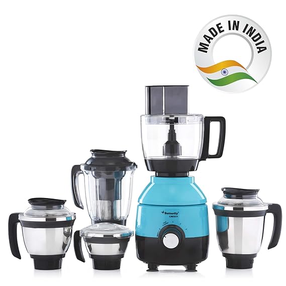 Butterfly Cresta Food Processor with 5 Jars