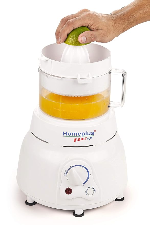Home Plus Magic 400 Watts Atta Kneader Food Processor Cirtus Juicer Vegetable Chopper Whisker