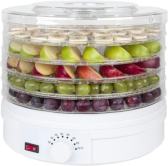 Prux 5-Layer Dehydrator Drying Machine Vegetable Meat Fruit Dryer Food Dehydrator (SMX-01)