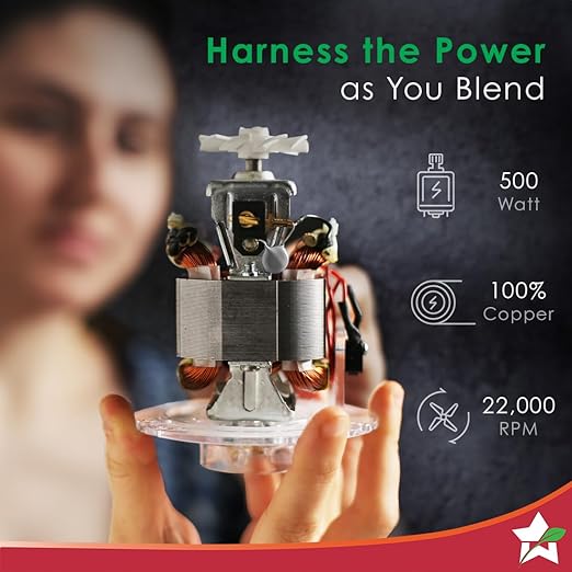 Wonderchef Nutri-blend Mixer Grinder Blender with 3 Unbreakable Jars
