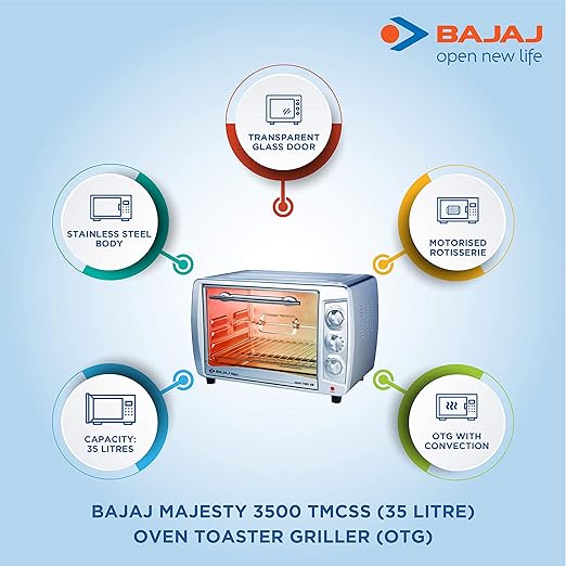 Bajaj 3500 35 L Tmcss Toaster Grill Oven