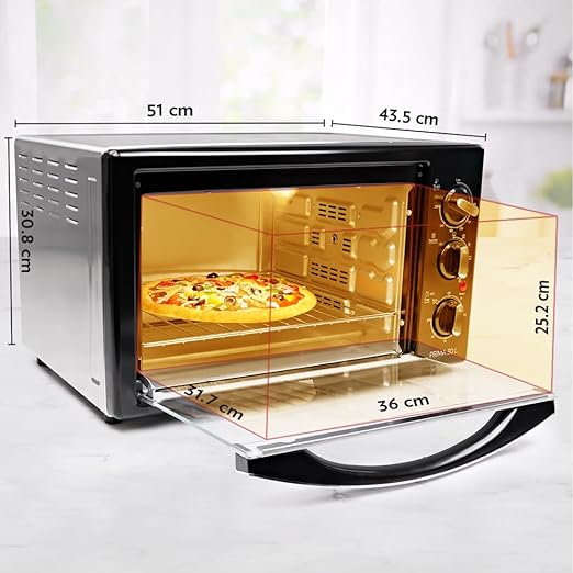 Borosil Prima 30 L 1500W Oven Toaster & Grill