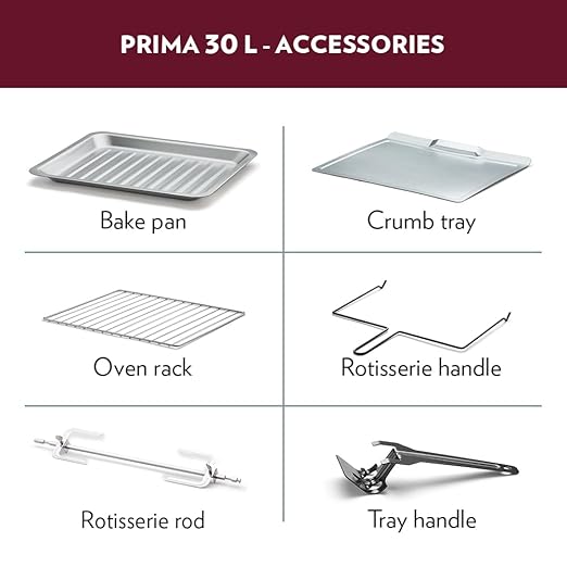 Borosil Prima 30 L 1500W Oven Toaster & Grill