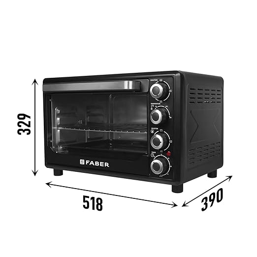 Faber Fotg Bk 34 L 1600W Oven Toaster Grill