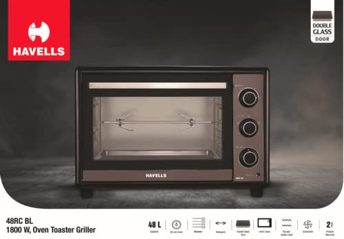 Havells Otg 48RC Bl 48 L 1800W Oven Toaster & Grill