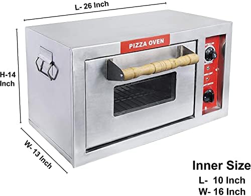 Kiran Enterprise 45 L 3000W 6-PIZZA Oven