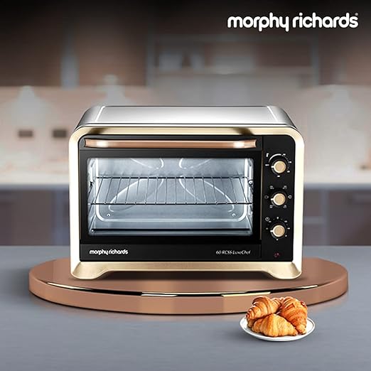 Morphy Richards 45 RCSS 45 L 1800W Luxechef Stainless Steel Body Oven Toaster Griller