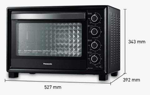 Panasonic Nb-H3203Ksm 32 L 1500W Oven Toaster Grill
