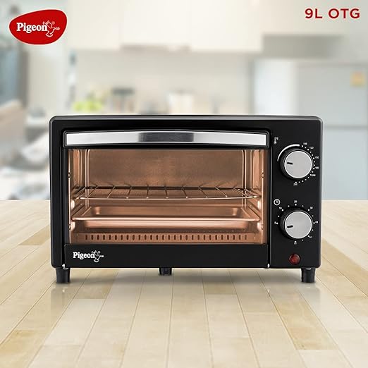 Pigeon By Stovekraft Oven Toaster Grill 9 L 1380W Otg Without Rotisserie For Oven Toaster & Grill