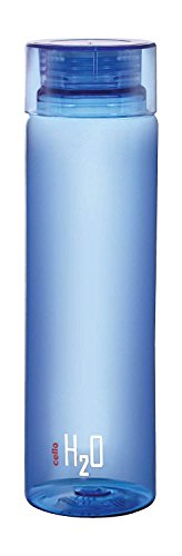Cello H2O Unbreakable Plastic Bottle, 1 Litre, Assorted, Pack of 1